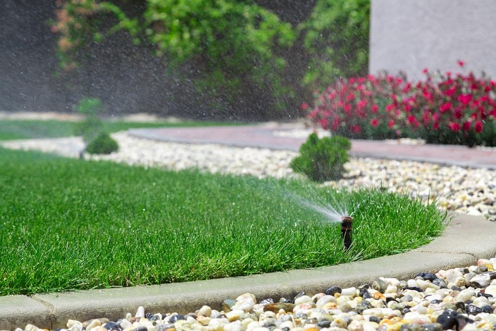 lawn sprinkler inspection