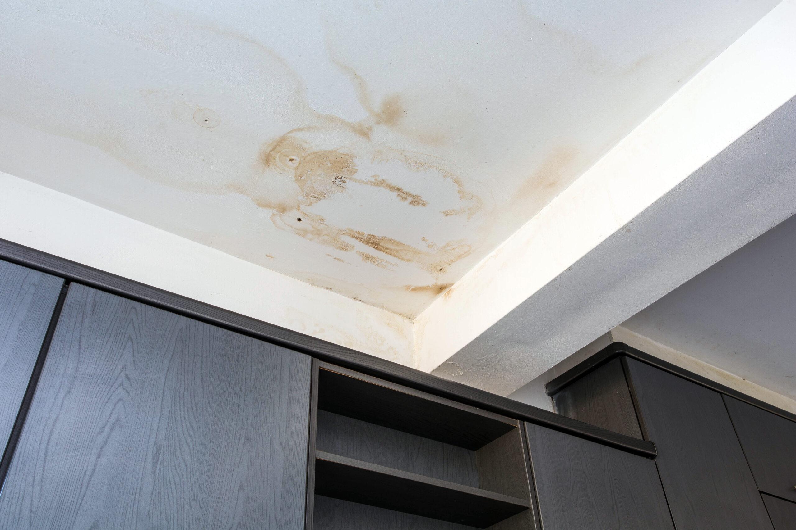 home inspection ceiling stain