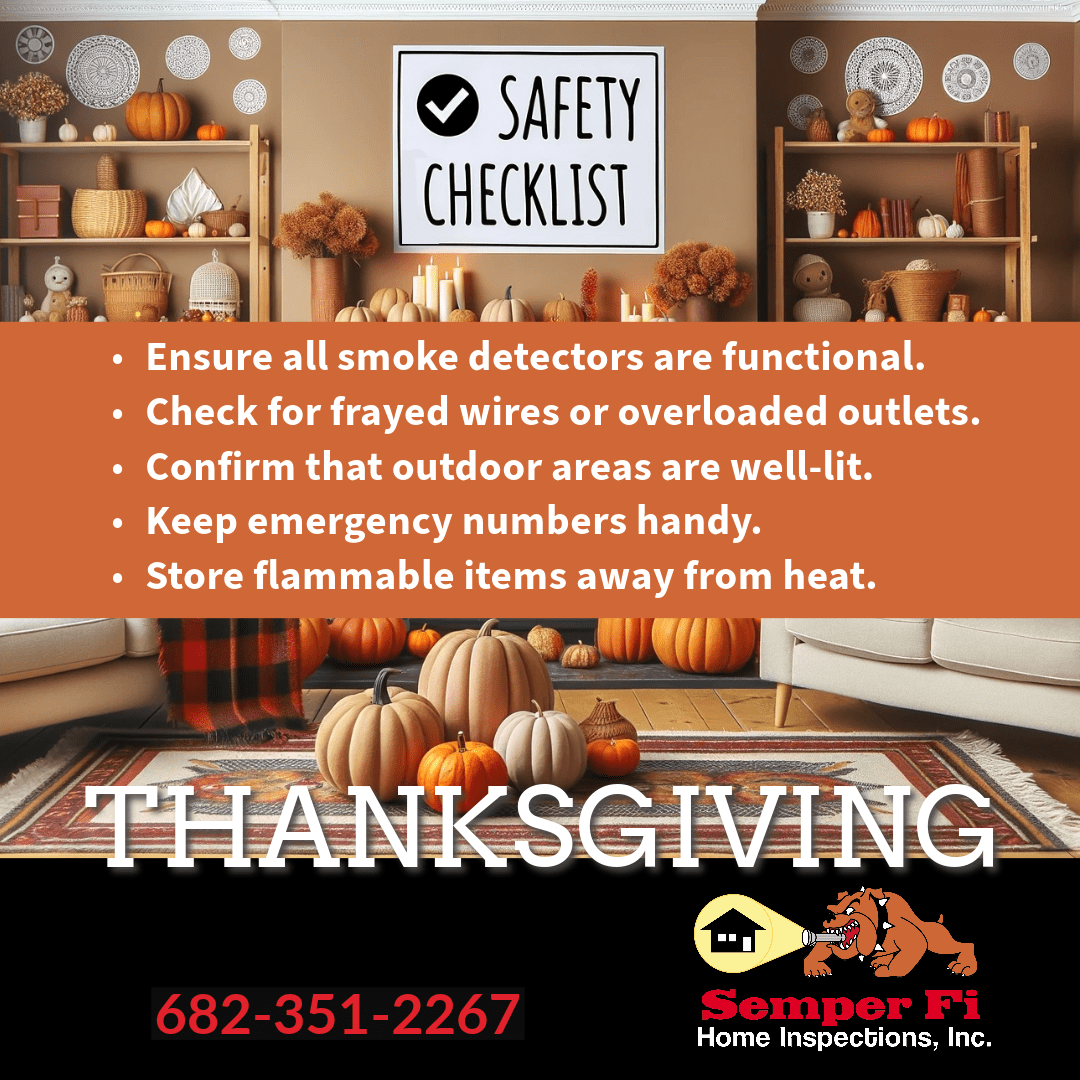 Thanksgiving safety checklist
