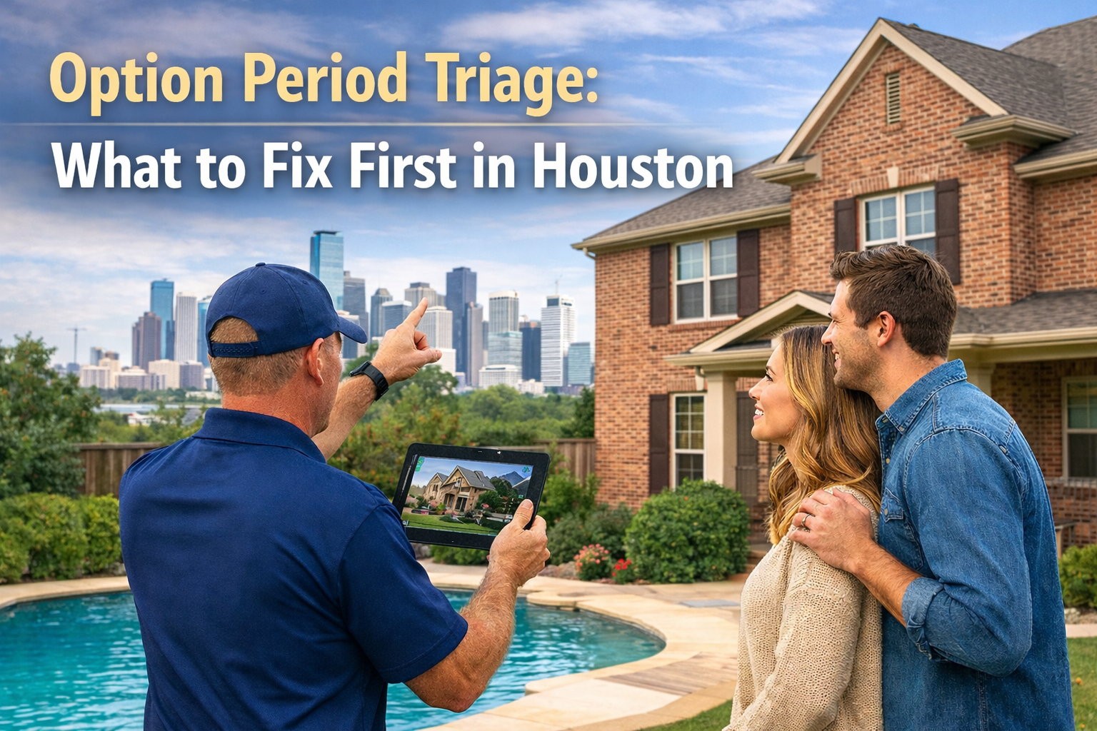 option period triage what to fix first in houston