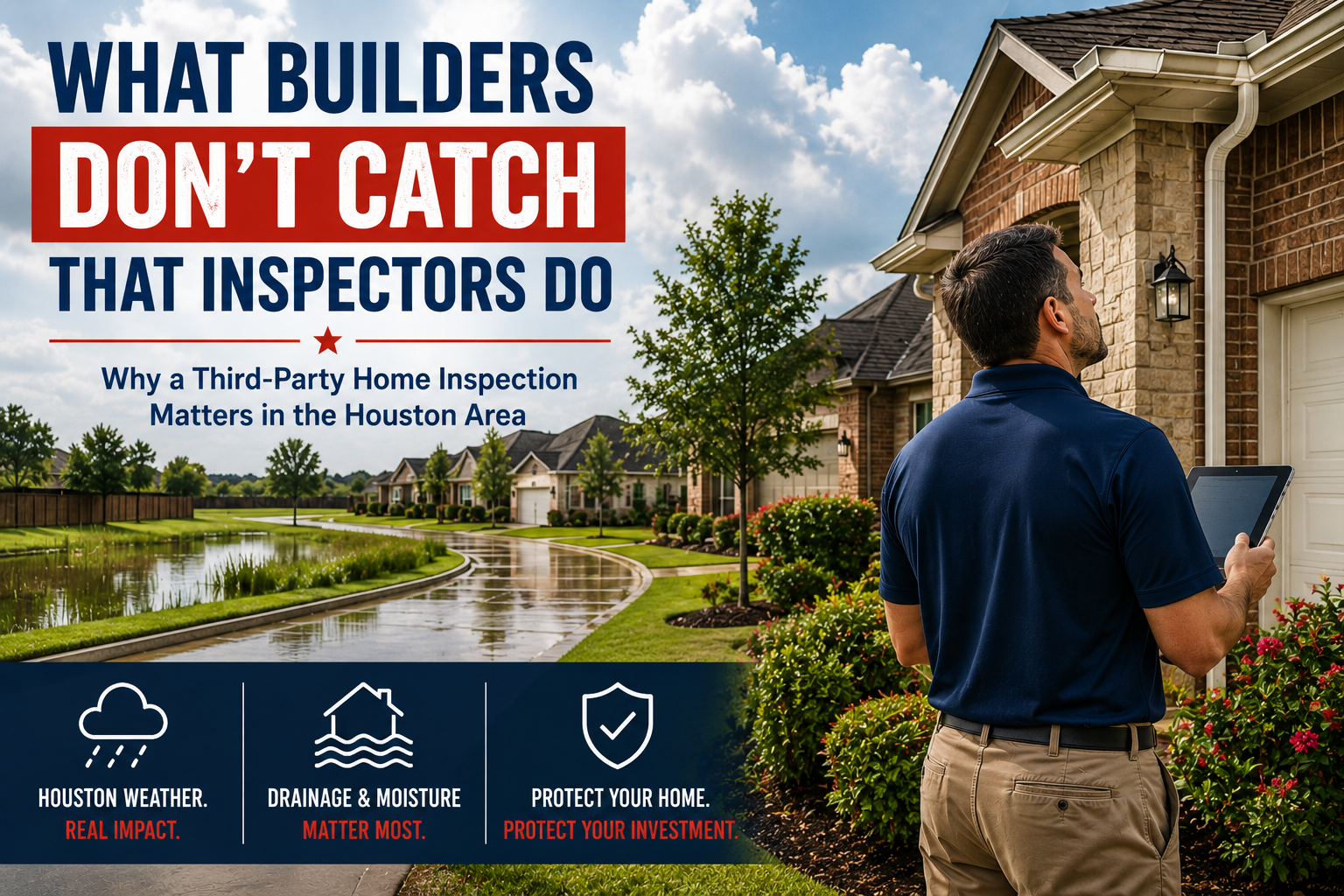 What houston builders don’t catch but a home inspection will What houston builders don’t catch but a home inspection will