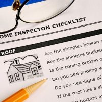 Real estate home inspection checklist and condition report